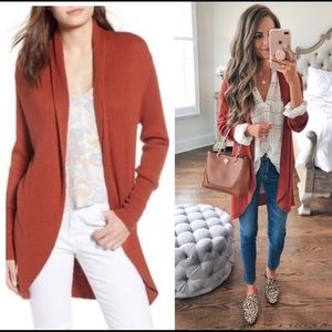Leith Rust Cardigan